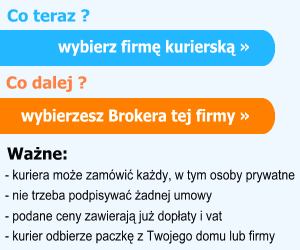 Najtanszy kurier to broker kurierski