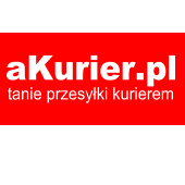 logo firmy kurierskiej aKurier