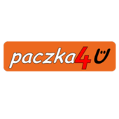 logo firmy kurierskiej paczka4u